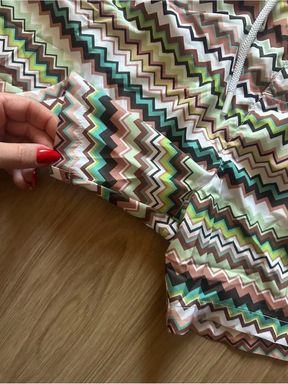Men's Missoni Multi-Color Zigzag Swim Trunks